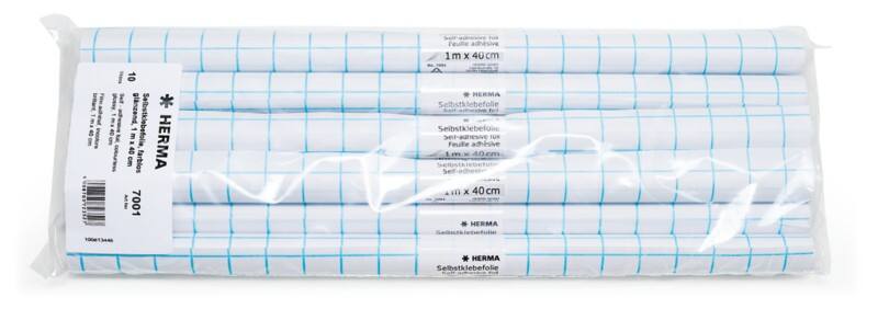 HERMA Boekomslag folie Transparant 25,5 x 2,4 cm 10 Stuks