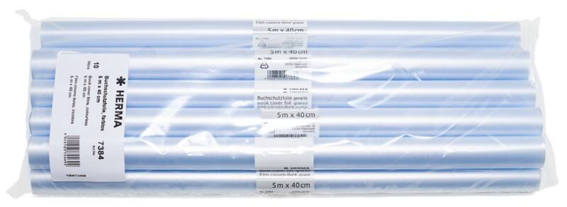 HERMA Boekomslag folie Transparant 23 x 2,3 cm 10 Stuks