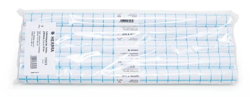 HERMA Boekomslag folie Transparant 14,5 x 2,7 cm 5 Stuks