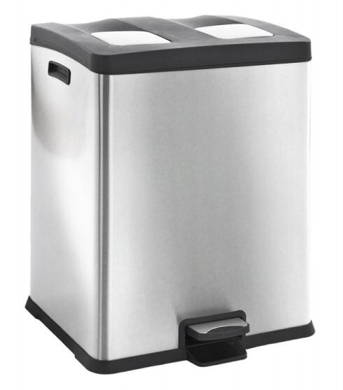 Vepa Bins Pedaalemmer Rejoice 30+30L RVS.