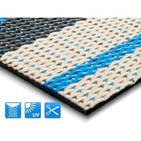 Casa Pura Ravenna Buitenkleed Polyester, PVC (polyvinylchloride), vinyl Rechthoekig Kleurenassortiment 180 x 400 cm