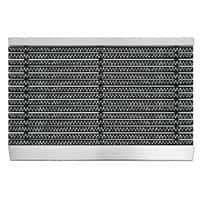 PROFESSIONAL LINE High Performance Deurmat Pro Brush Zwart, Wit 600 x 900 mm