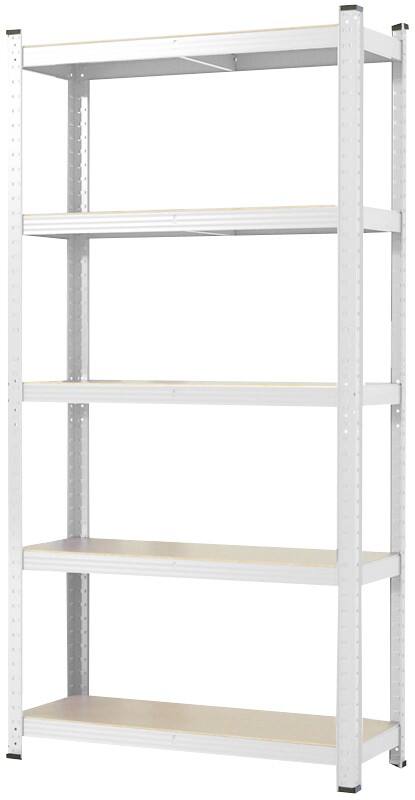 Karat Grizzly Stelling Hout, staal 1,800 x 900 x 450 mm Wit