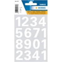 HERMA 4170 Numerieke 0-9 Etiketten 25 mm Wit 10 Pak van 320 Etiketten