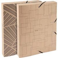 Exacompta Eterneco Archiefdoos 59447E Speciaal Elastiek 25 (B) x 33 (H) cm Kleurenassortiment 4.0 cm