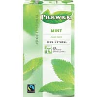 Pickwick Cafeinevrij Thee Munt 25 Stuks à 1 ,5 g