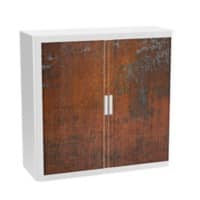 Paperflow Roldeurkast PP (Polypropeen) 2 Planken Afsluitbaar 1.100 x 415 x 1.040 mm Kleurenassortiment