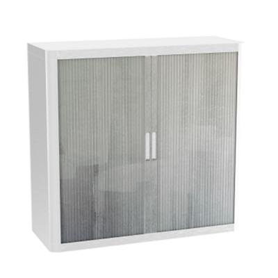 Paperflow Roldeurkast Roller Grijs, wit 1.100 x 415 x 1.040 mm