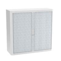 Paperflow Roldeurkast PP (Polypropeen) 2 Planken Afsluitbaar 1.100 x 415 x 1.040 mm Wit