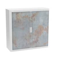 Paperflow Roldeurkast PP (Polypropeen) 2 Planken Afsluitbaar 1.100 x 415 x 1.040 mm Kleurenassortiment