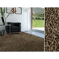Casa Pura Vloerkleed PP (Polypropeen), Schuim Bruin 290 x 200 cm