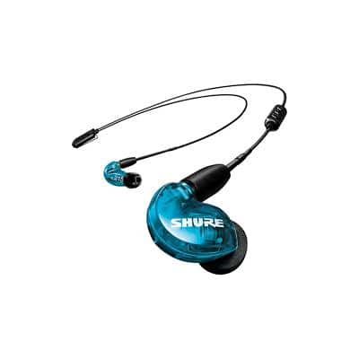 Shure Draadloze Oortelefoon SE215 + BT2-EFS Bluetooth Geluidsisolerend met Microfoon Blauw