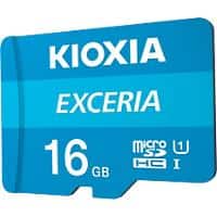 KIOXIA Micro SD Geheugenkaart Exceria U1 Class 10 16 GB