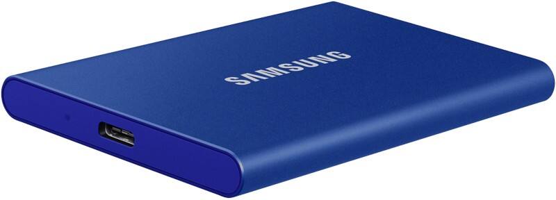 Samsung T7 Externe SDD-schijf 2 TB USB-C 3.0 Blauw MU-PC2T0H/WW