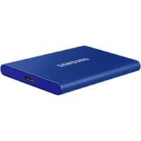 Samsung T7 Externe SDD-schijf 2 TB USB-C 3.0 Blauw MU-PC2T0H/WW