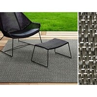Casa Pura Mantua Buitenkleed PET (Polyetheentereftalaat), PVC (Polyvinylchloride), Vinyl Rechthoekig Grijs 60 x 100 cm