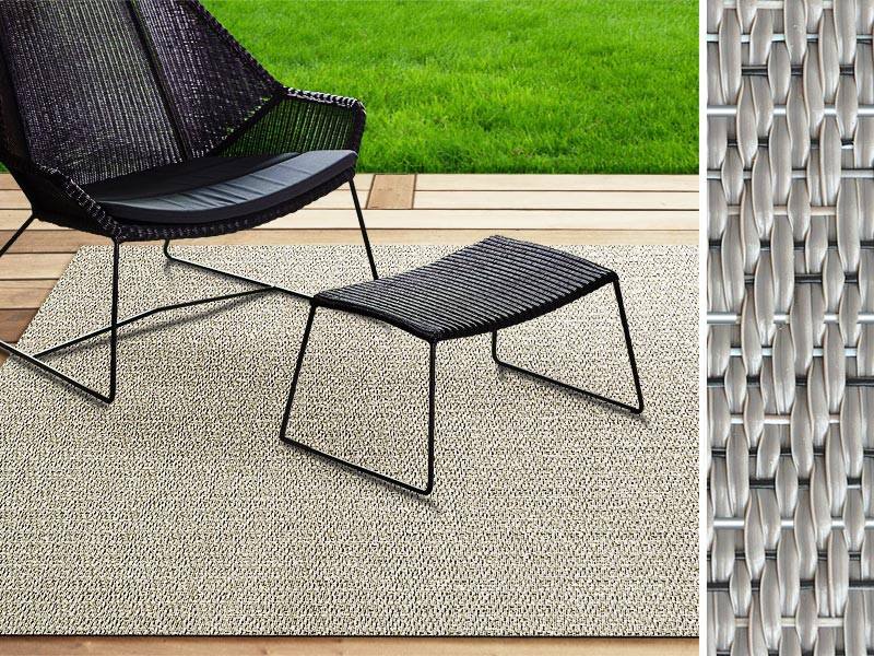 Casa Pura Turin Buitenkleed Polyester, PVC (polyvinylchloride), vinyl Rechthoekig Beige 180 x 200 cm