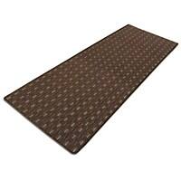 FLOORDIREKT STEP Vloerkleed Glasgow vilt, PP Bruin 1000 x 660 mm