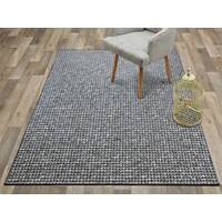 FLOORDIREKT STEP Grandeur Vloerkleed PP (Polypropeen) Grijs 80 x 150 cm