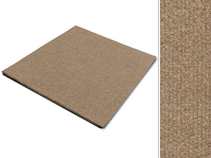 Casa Pura Can Can Tapijttegel Bitumen, Latex, PP (Polypropeen) Beige 50 x 50 cm