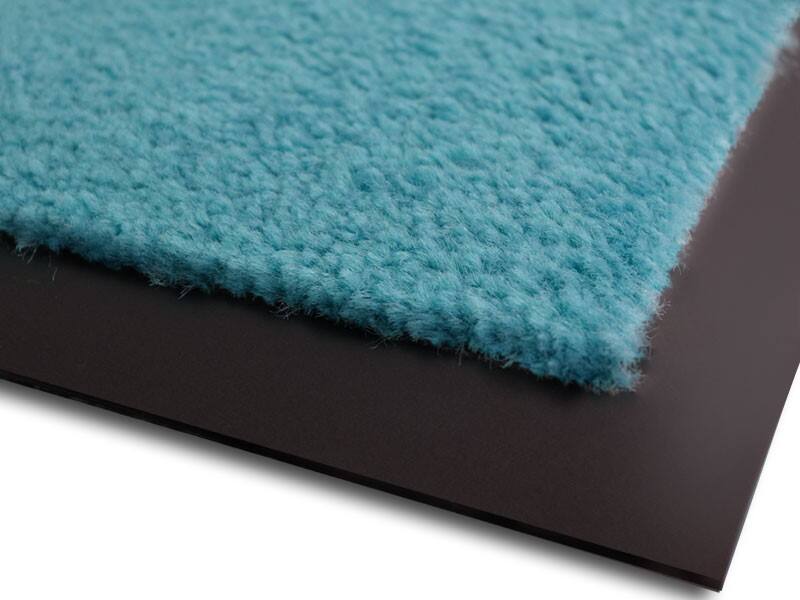 Sky droogloopmat Monochrome High-Twist Nylon, Polyamide Turquoise 1500 x 900 mm