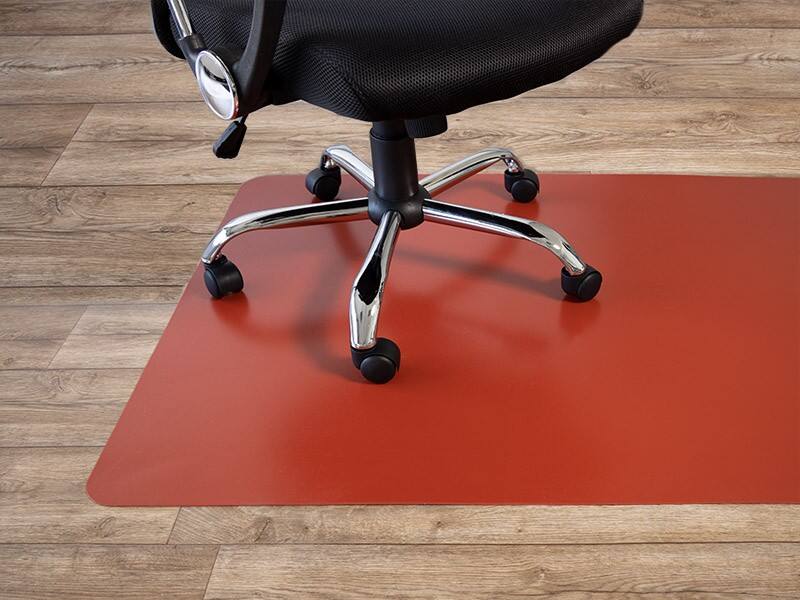 FLOORDIREKT PRO Stoelmat PP (Polypropeen) Rood 114 x 150 cm