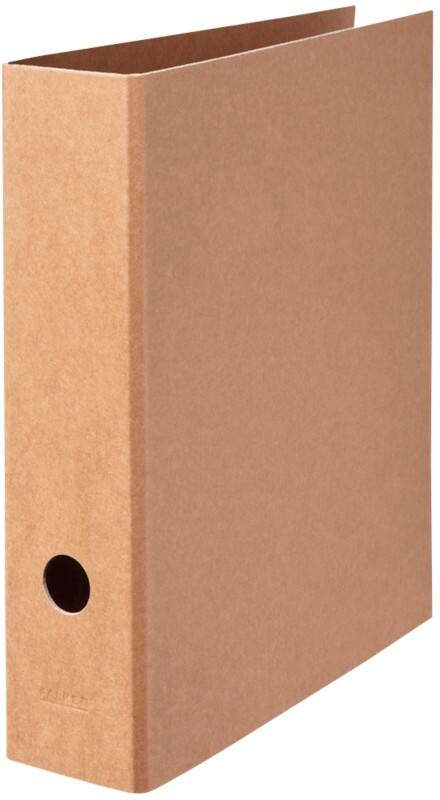 Falken Pure Breed Ordner A4 80 mm Bruin 2 Ringen 15072660 Karton Glanzend