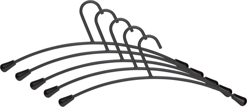 Maul Kledinghanger 1 Haakje Zwart 5 Stuks