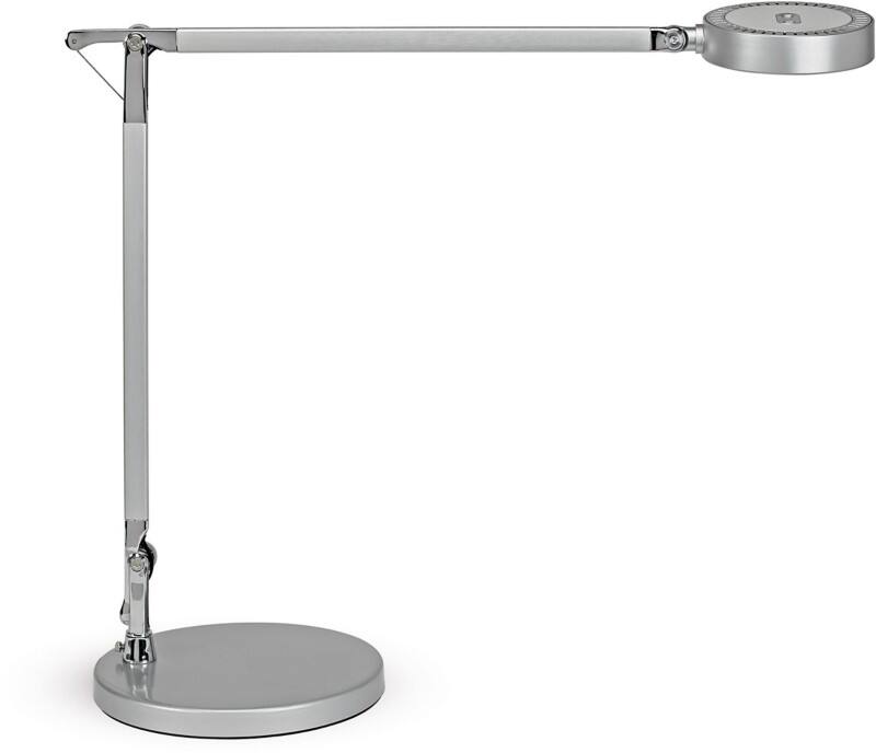 Maul MAULgrace Vrijstaand Bureaulamp LED (dimbaar) Zilver Netstroom 205 x 545 x 466 mm
