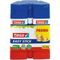 tesa Lijmstift Easy Stick 25 g Transparant 57047-00000-00 3 Stuks à 25 g