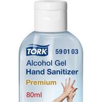 Tork Desinfecterende handgel transparant 80% Alcohol 24 stuks van 80 ml