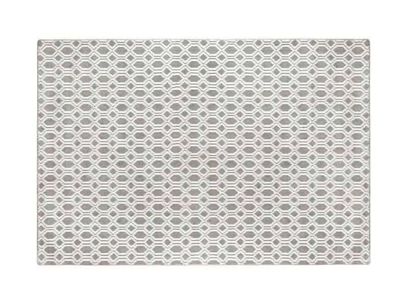 FLOORDIREKT STEP Casablanca Vloerkleed Microvezel Beige 163 x 350 cm