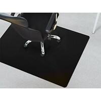 FLOORDIREKT PRO Stoelmat voor vloerbedekking PC Zwart 1500 x 1200 mm