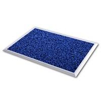 PROFESSIONELE LINE Hygienic Entreemat Aluminium, vinyl Blauw 680 x 480 mm