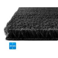 PALMERAS Coconut Vloermat Zwart 2000 x 4000 mm