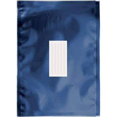 Office Depot Metallic folie zak-enveloppen C4 230 (B) x 324 (H) mm Blauw 100 Stuks