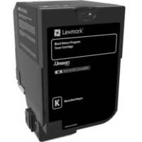 Lexmark Origineel Tonercartridge 74C20K0 Zwart