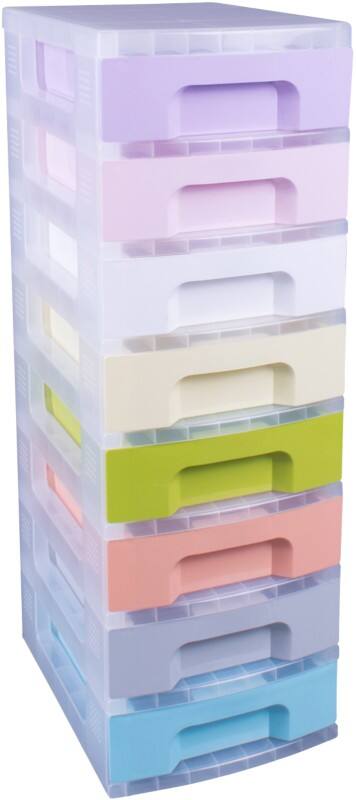 Really Useful Box Kunststof Ladeblok 7 l Roze 42 x 30 x 92,5 cm