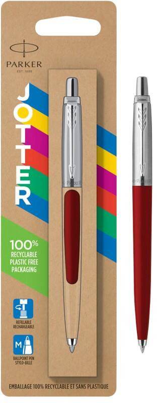 Parker Jotter Balpen Blauw Medium Navulbaar