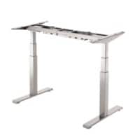 Fellowes Cambio Elektrisch Hoogteverstelbaar Zit-sta-frame Rechthoekig T-Voet 1.829 (B) x 698 (D) x 1.257 (H) mm Gemelamineerde spaanplaat, PVC (Polyvinylchloride), Staal