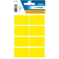HERMA 3691 Multifunctionele etiketten Geel 25 x 40 mm 10 Pakken à 400 Etiketten