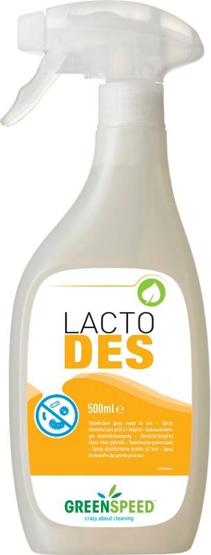 GREENSPEED Desinfectiemiddel Spray Lacto Des 6 Stuks à 500 ml