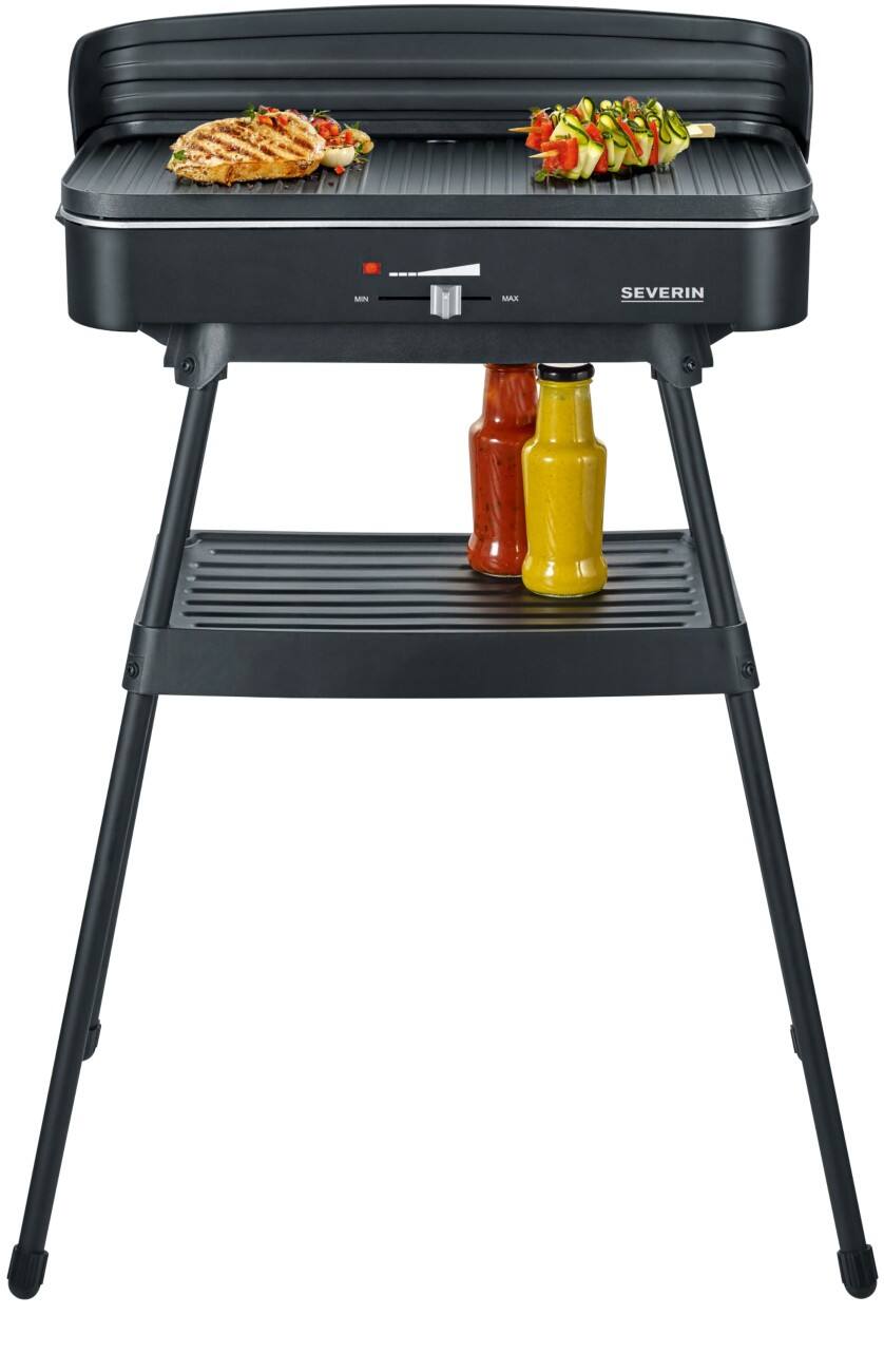 SEVERIN Elektrische Barbecue Grill PG 8533 Zwart