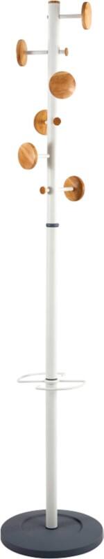 Kapstok ALBA Music 6 Haakjes Hout Wit