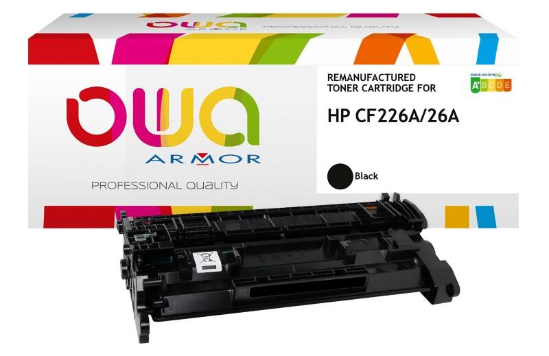 OWA 26A Compatibel HP Tonercartridge CF226A Zwart