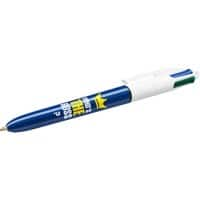 BIC 4 Colours Who is the boss? Balpen Zwart, blauw, rood, groen Medium 0,4 mm Navulbaar