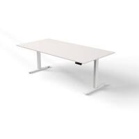 Kerkmann Move 3 Zit-sta-bureau Wit 200 x100 x 72-120 cm
