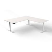 Kerkmann Zit-sta-bureau 3825 Move 3 Wit 2.000 x 1.000 x 720-1200 mm