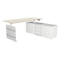 Kerkmann Zit-sta-bureau 3845 Move 3 Esdoorn 1.800 x 800 x 720-1200 mm