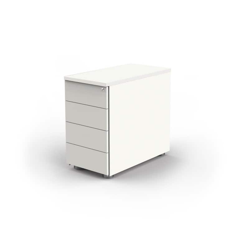 Kerkmann Ladeblok Hoog 4190 Hout Wit 760 x 430 x 800 mm